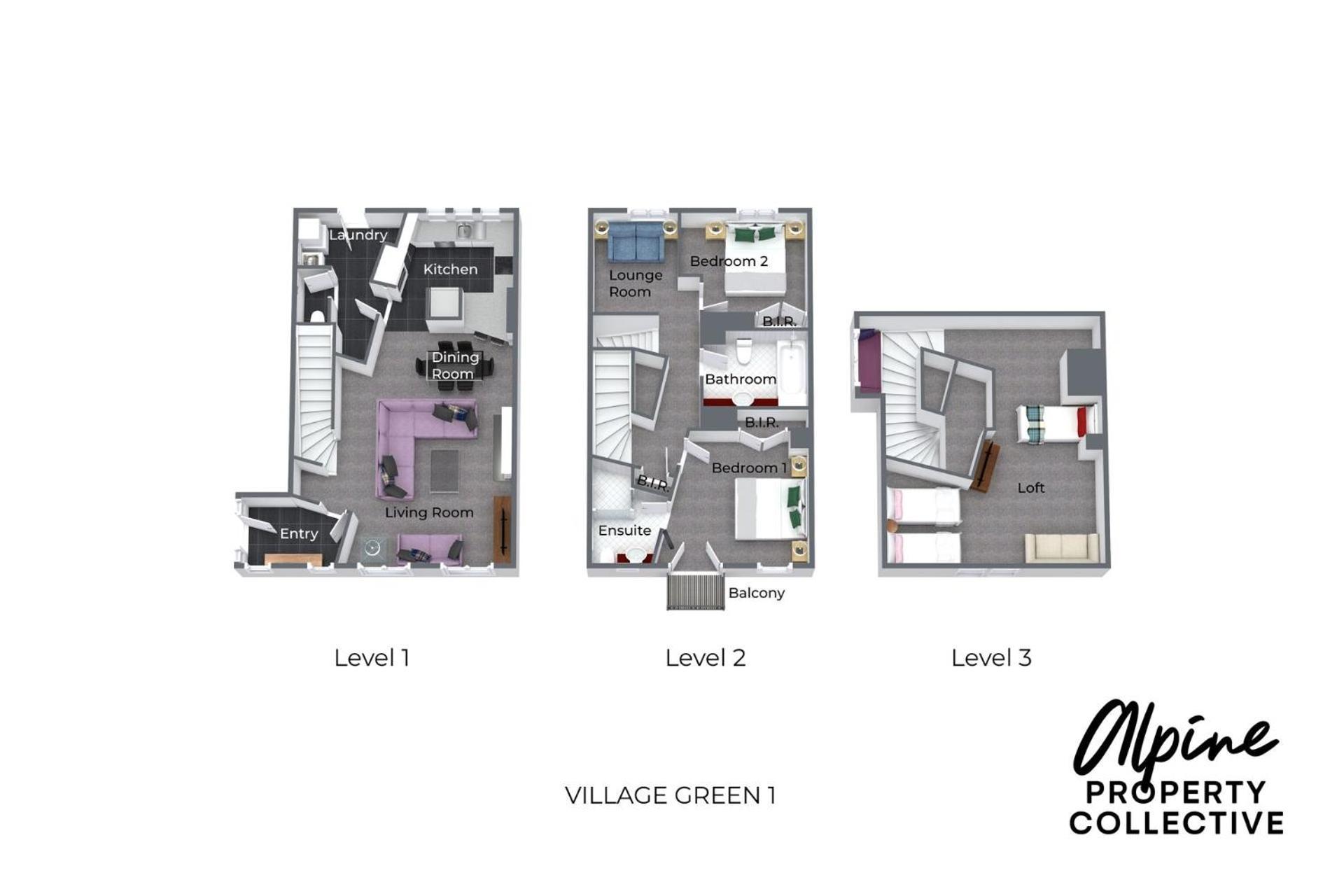 Village Green 1 Townhouse 斯瑞德伯 外观 照片